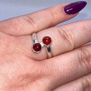 Garnet, Amethyst, & Lapis Rings (SOLD SEPERATELY)